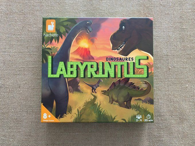 Jeu de société Dinosaures Labyrintus Janod d'occasion