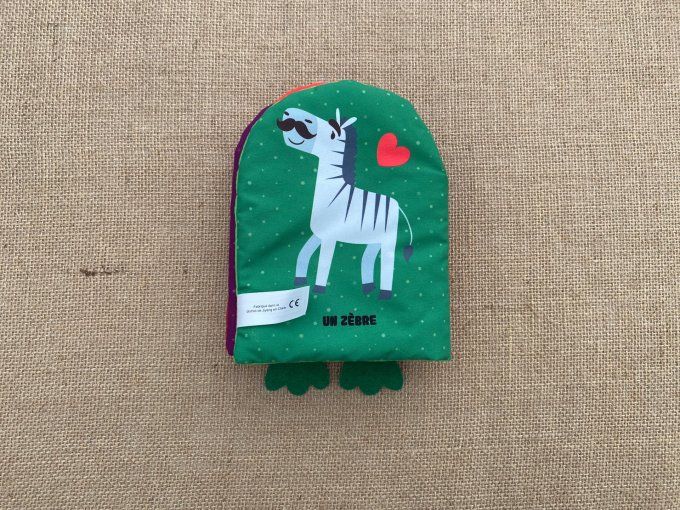 Livre tissu Mes plus beaux animaux d'occasion