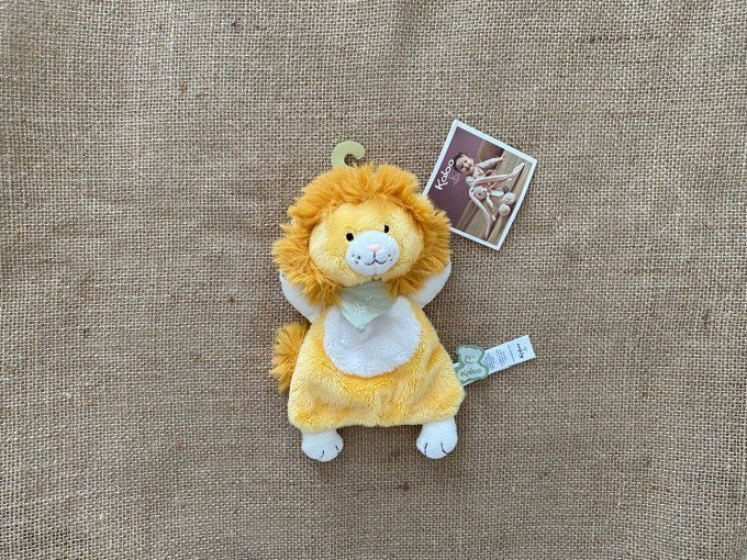 Doudou plat lion Nougat Les Amis Kaloo - Article Neuf avec étiquette