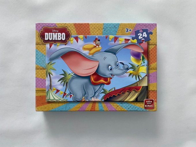 Puzzle Dumbo Disney 24 pièces King dès 3 ans d’occasion