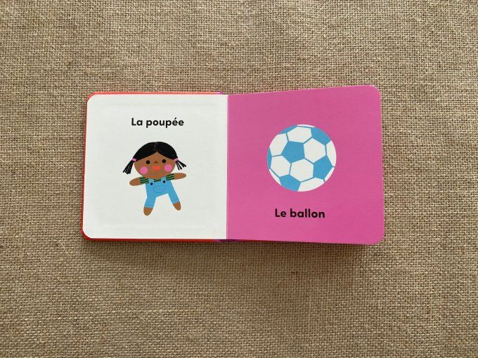 Lot de 2 livres imagiers Mes jouets et À la ferme pour enfants Konimpex d'occasion