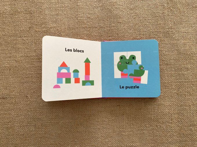 Lot de 2 livres imagiers Mes jouets et À la ferme pour enfants Konimpex d'occasion