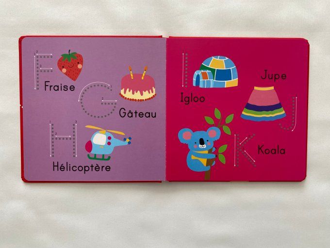Livre Je trace les lettres ABC Konimpex d'occasion