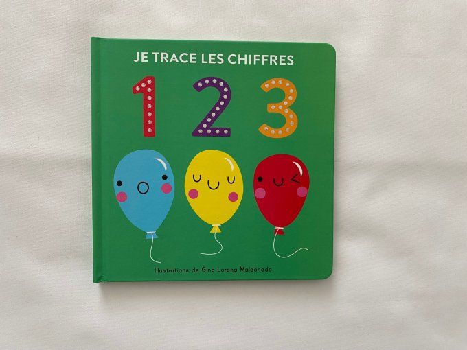 Livre Je trace les chiffres 123 Konimpex d'occasion