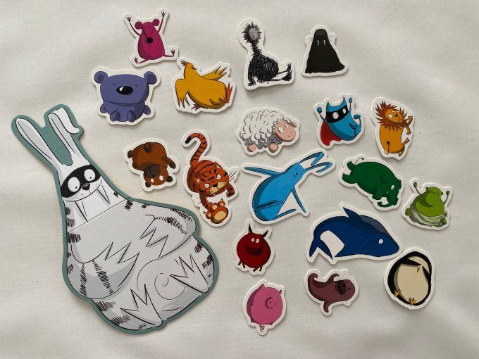 Jeu de société La bataille du Mange-doudous L'école des loisirs d'occasion