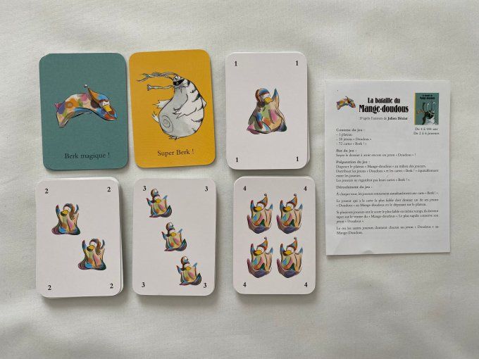 Jeu de société La bataille du Mange-doudous L'école des loisirs d'occasion