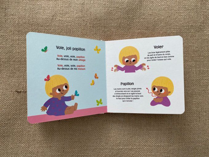 Livre L’Imagier des signes Langue au Chat d'occasion