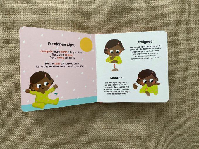 Livre L’Imagier des signes Langue au Chat d'occasion