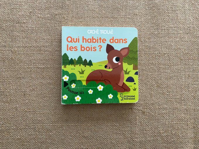 Livre Qui habite dans les bois ? Caché Trouvé Larousse Jeunesse d'occasion