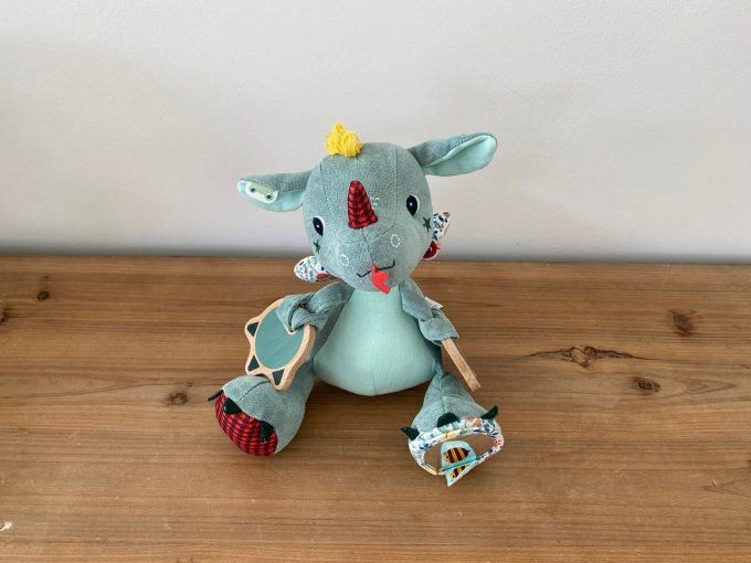 Peluche d'activités Joe le dragon Lilliputiens d'occasion