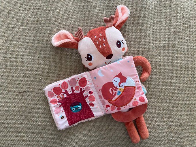 Livre doudou Stella le faon Lilliputiens d'occasion 