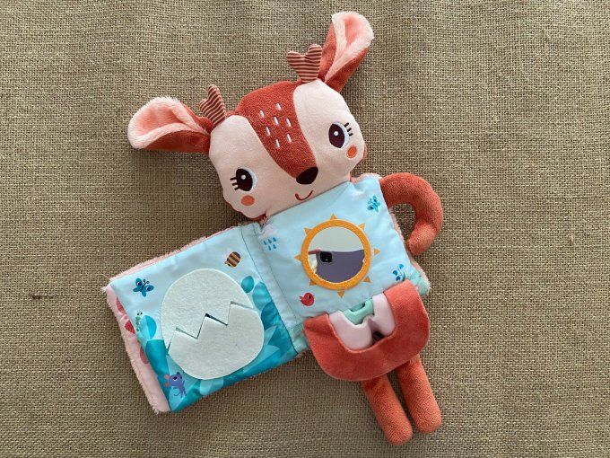 Livre doudou Stella le faon Lilliputiens d'occasion 