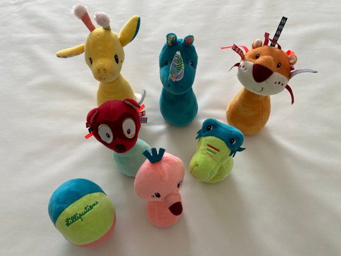 Mon premier jeu de quilles jungle Lilliputiens d'occasion