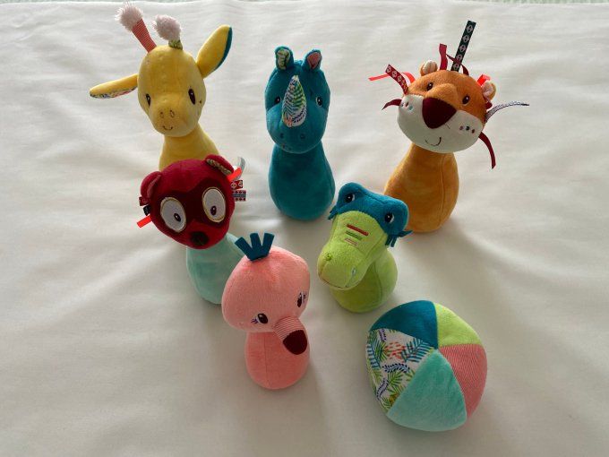 Mon premier jeu de quilles jungle Lilliputiens d'occasion