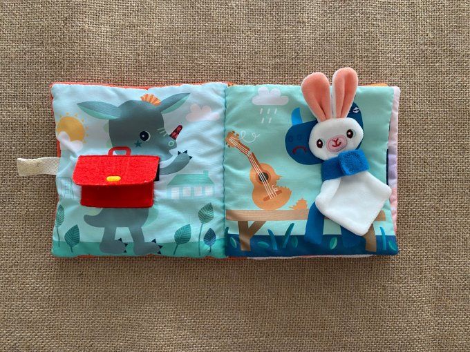 Livre  d'activités Stella et son doudou Lilliputiens d'occasion 