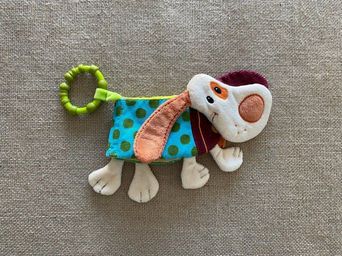 Livre tissu Jef le chien Lilliputiens d'occasion