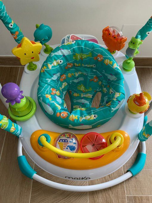 Trotteur jumper lagon 9 activités arche et tablette amovibles d'occasion