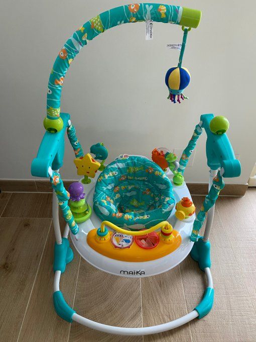 Trotteur jumper lagon 9 activités arche et tablette amovibles d'occasion