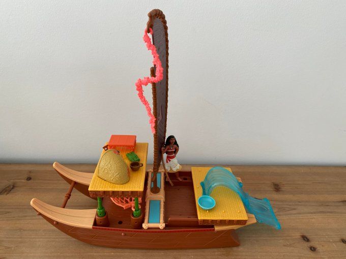 La Pirogue de Vaiana 2 Disney Disney Princesses Mattel d'occasion