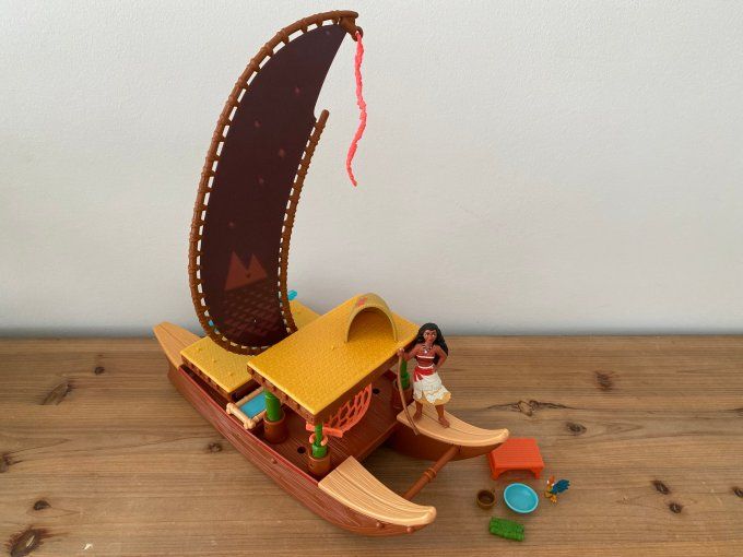 La Pirogue de Vaiana 2 Disney Disney Princesses Mattel d'occasion