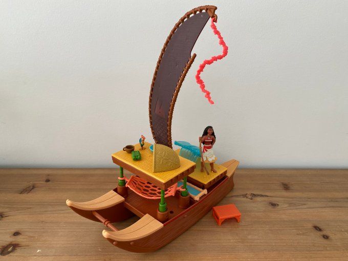 La Pirogue de Vaiana 2 Disney Disney Princesses Mattel d'occasion