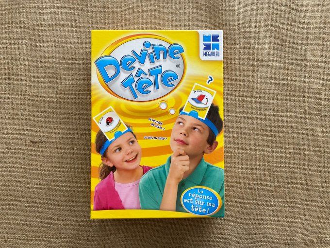 Jeu de société Devine Tête Megableu d'occasion