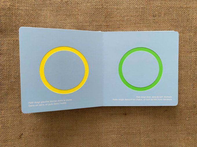 Livre les petits doigts qui dansent Milan d'occasion 