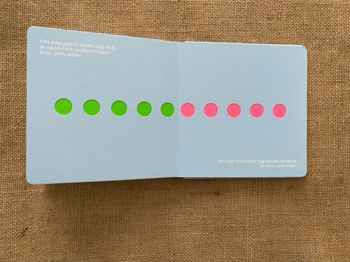 Livre les petits doigts qui dansent Milan d'occasion 