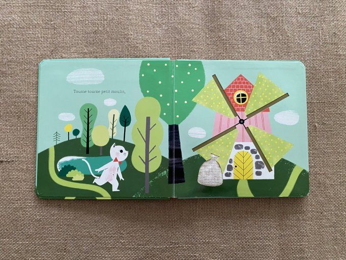 Livre Tourne tourne petit moulin Milan d'occasion