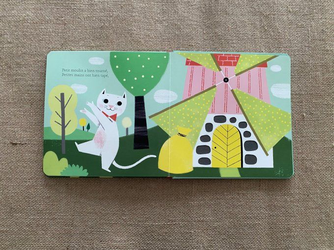 Livre Tourne tourne petit moulin Milan d'occasion