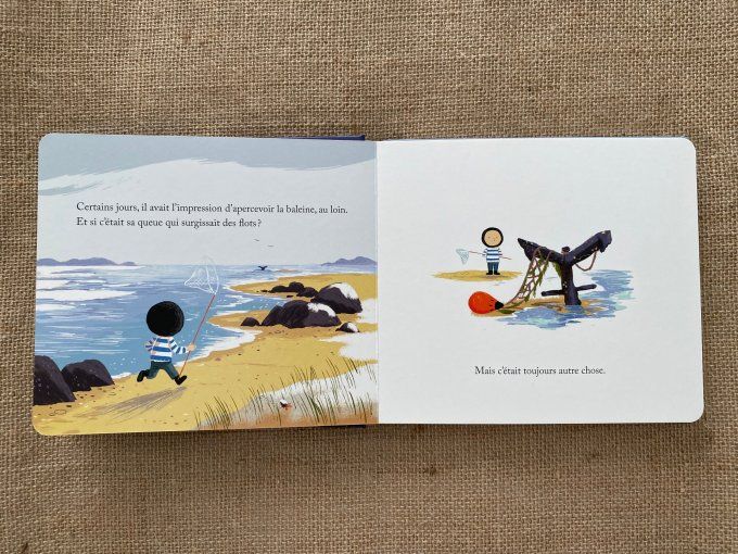 Livre l'enfant, la baleine et l'hiver Milan d'occasion