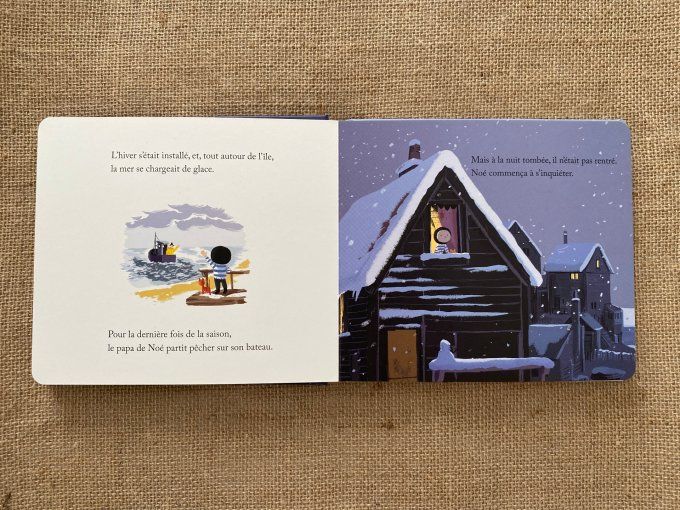 Livre l'enfant, la baleine et l'hiver Milan d'occasion
