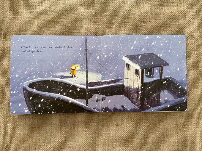 Livre l'enfant, la baleine et l'hiver Milan d'occasion