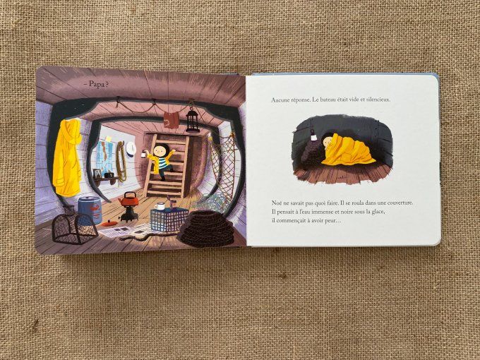 Livre l'enfant, la baleine et l'hiver Milan d'occasion