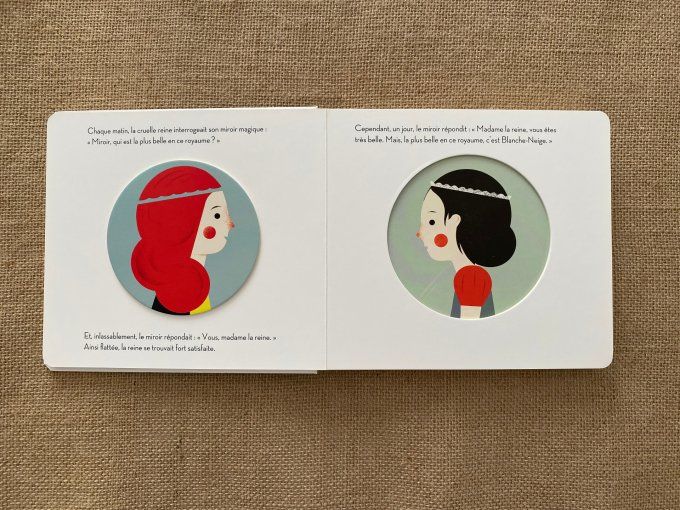 Livre Blanche Neige collection Gigognes Xavier Deneux Milan d'occasion