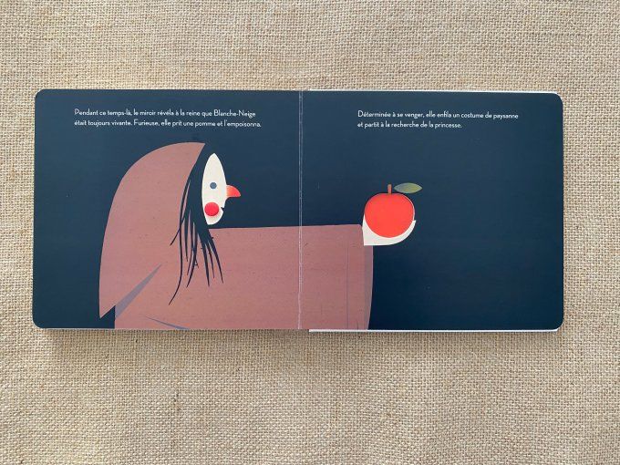 Livre Blanche Neige collection Gigognes Xavier Deneux Milan d'occasion