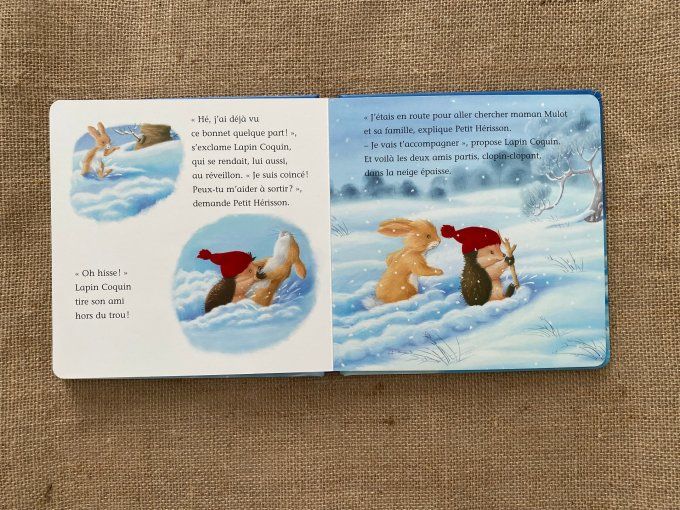 Livre Petit Hérisson un réveillon sous la neige Milan d'occasion