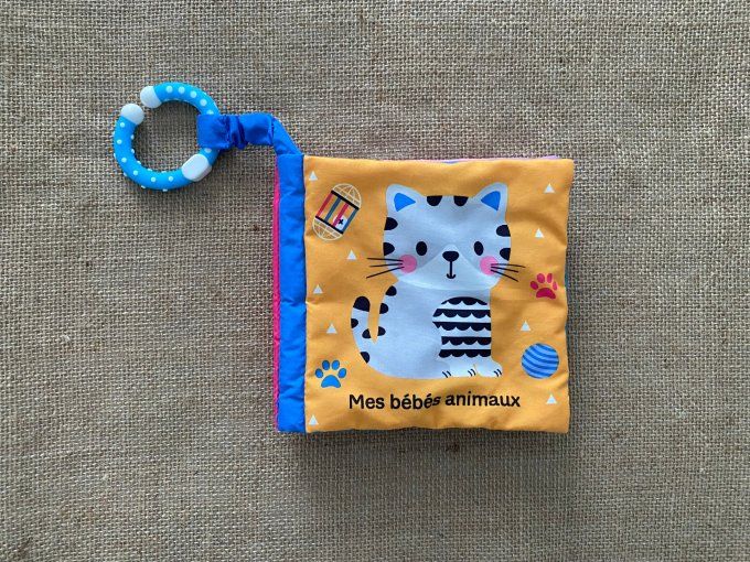 Livre tissu Mes bébés animaux Milan d'occasion