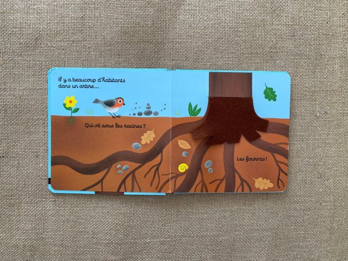 Livre On se cache dans l'arbre Aurélie Guillerey Nathan d'occasion