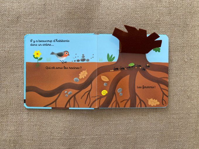 Livre On se cache dans l'arbre Aurélie Guillerey Nathan d'occasion