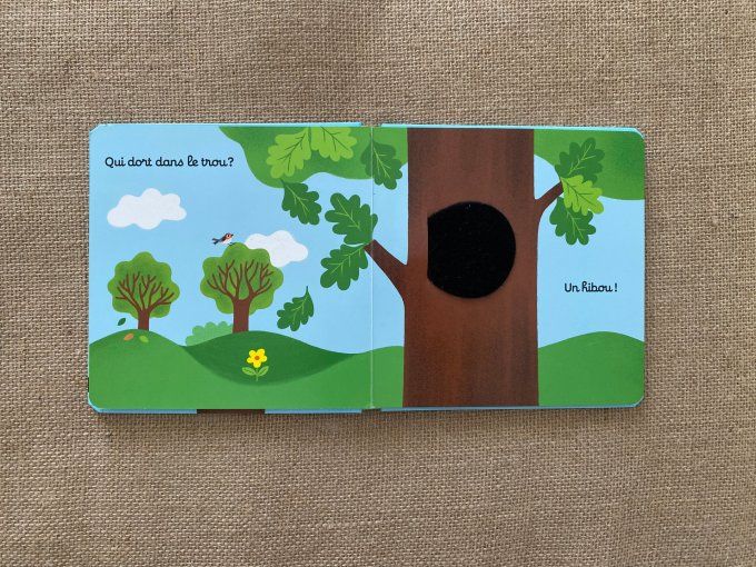 Livre On se cache dans l'arbre Aurélie Guillerey Nathan d'occasion