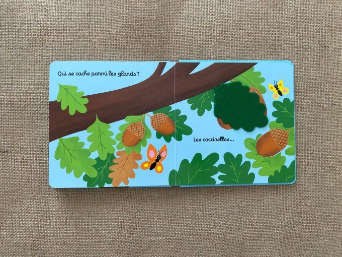 Livre On se cache dans l'arbre Aurélie Guillerey Nathan d'occasion