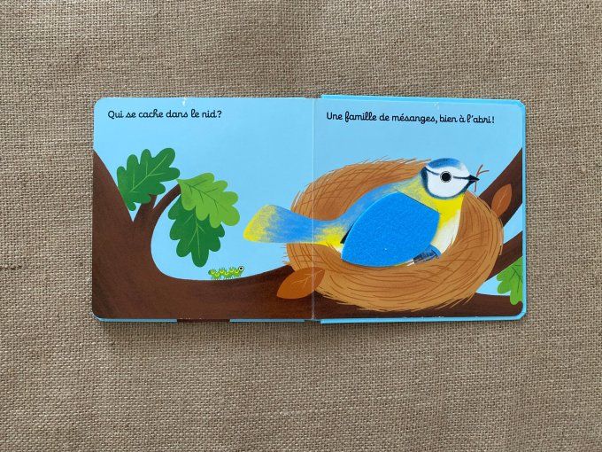 Livre On se cache dans l'arbre Aurélie Guillerey Nathan d'occasion