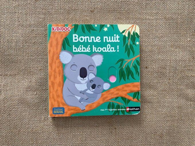 Livre Bonne nuit bébé koala Nathan d'occasion