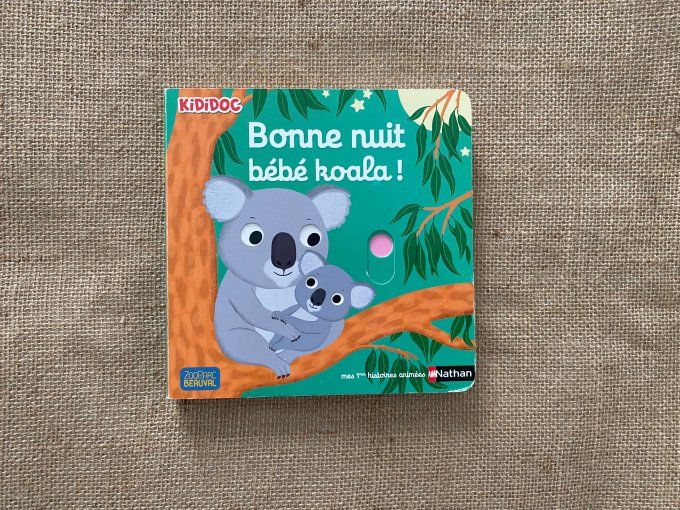 Livre Bonne nuit bébé koala Nathan d'occasion