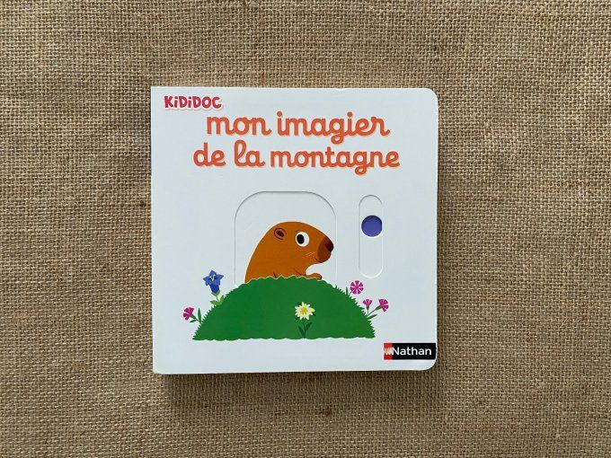 Livre Mon imagier de la montagne Kididoc Nathan d'occasion