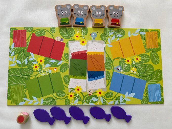  Jeu de société les petites souris Nathan d'occasion