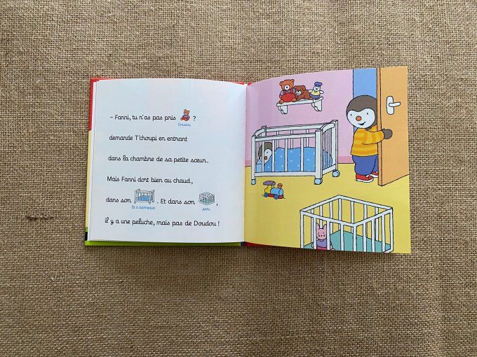 Livre T'choupi dans sa maison Nathan d'occasion