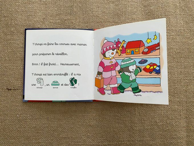 Livre T'choupi et le père Noël Nathan d'occasion
