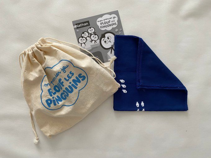 Mon premier jeu de société Plouf les pingouins Nathan d'occasion